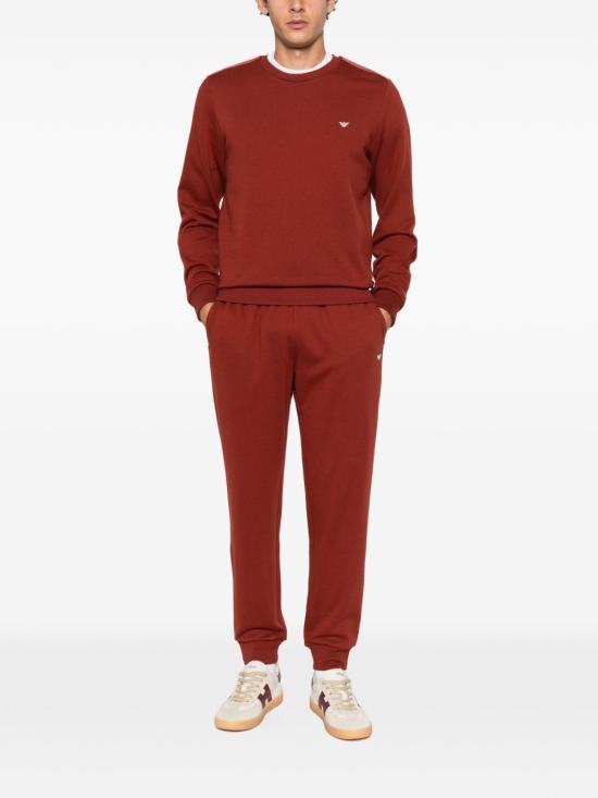 26FW 엠포리오 아르마니 긴팔 티셔츠 EM001922 AF25024U5037 RED - EMPORIO ARMANI