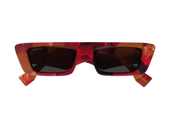 25FW 구찌 선글라스 GG1625S 마블 무늬 오버사이즈 스퀘어 - GUCCI