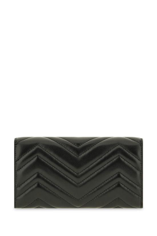 26FW 구찌 GG 마몽 콘티넨탈 지갑 443436AAFAX 1000 Black - GUCCI