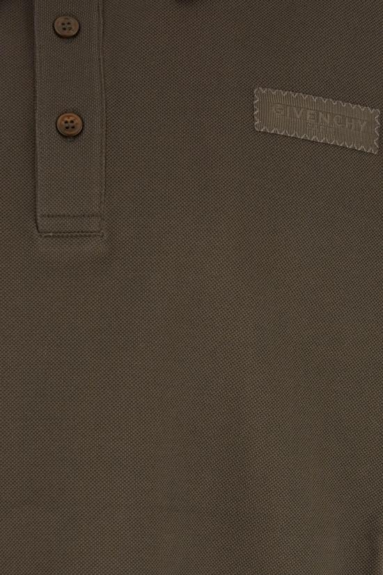 26FW 지방시 폴로 티셔츠 BML00G3YTX 202 Brown - GIVENCHY