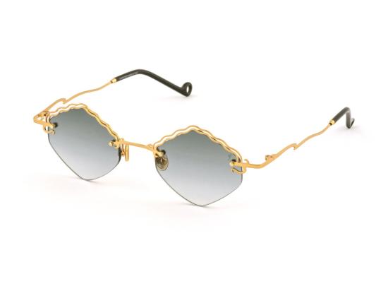 26SS 아이페타이저 선글라스 골드 센 스캘럽 메탈