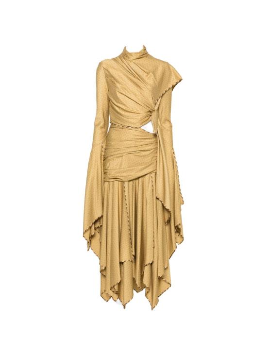 26FW 짐머만 숏 원피스 0449D F261CHPR GOLD
