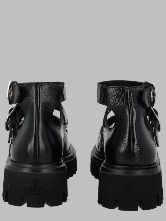26FW 비비안웨스트우드 로퍼 7201000NW L00FL N401 BLACK DOM - VIVIENNE WESTWOOD
