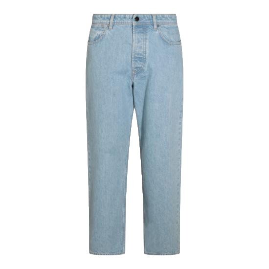 26FW 스톤 아일랜드 인디고 데님 린스드 루즈핏 파이브 포켓 진 L2S14 J100006 S0J33 VJ204 BLUE LIGHT WASH DOM