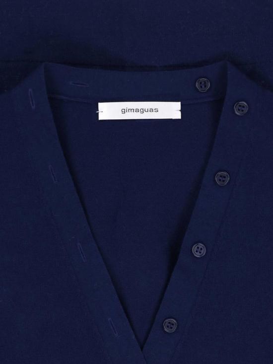 26FW 기마구아스 코시 메리노 울 가디건 KOSI CARDIGAN BLUE DOM - GIMAGUAS