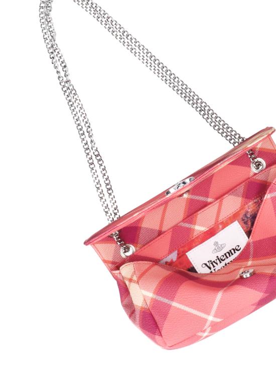 26FW 비비안웨스트우드 ORB 로고 체인 크로스백 5C01000XW S002L G201 FRASER PINK DOM - VIVIENNE WESTWOOD