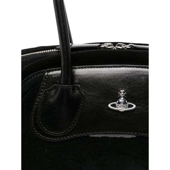 26FW 비비안웨스트우드 사피아노 레더 숄더백 4703000LW L00AW N401 BLACK DOM - VIVIENNE WESTWOOD