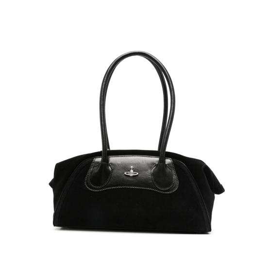 26FW 비비안웨스트우드 사피아노 레더 숄더백 4703000LW L00AW N401 BLACK DOM