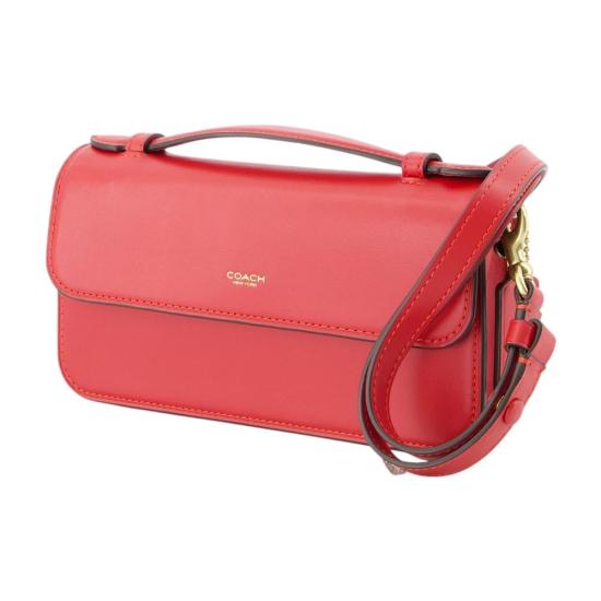 26FW 코치 엘로라 탑 핸들 크로스바디 백 CCY30 B4POP RED - COACH