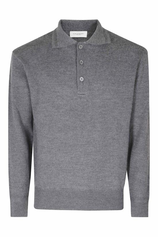 26FW 파올로 페코라 폴로 티셔츠 A030 F009 099 Grey