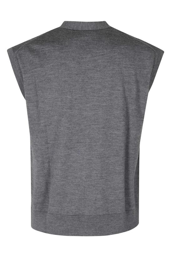 26FW 파올로 페코라 니트웨어 A013 F001 099 Grey - PAOLO PECORA