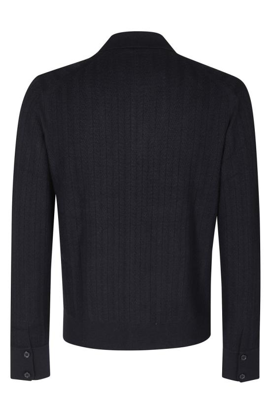 26FW 파올로 페코라 폴로 티셔츠 A040 F009 099 Black - PAOLO PECORA