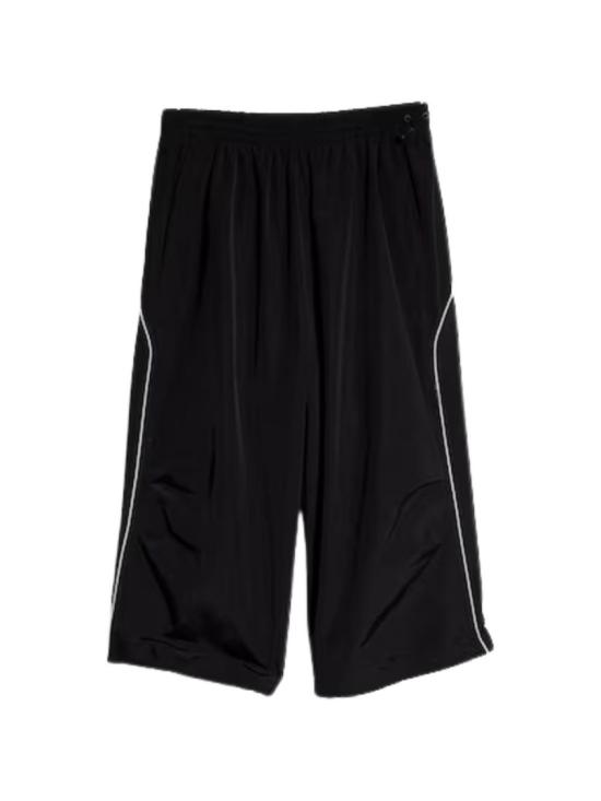 26FW 구찌 코튼 나일론 버뮤다 팬츠 A009TYZAVPV1000 Black