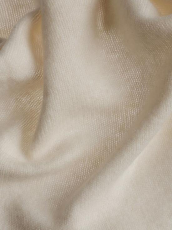 26FW 알마다 라벨 머플러/스카프 6537VN White - ALMADA LABEL