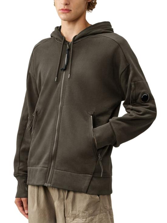 26FW 씨피 컴퍼니 탑 21CMSS716A005086W683 Grey - C.P. COMPANY