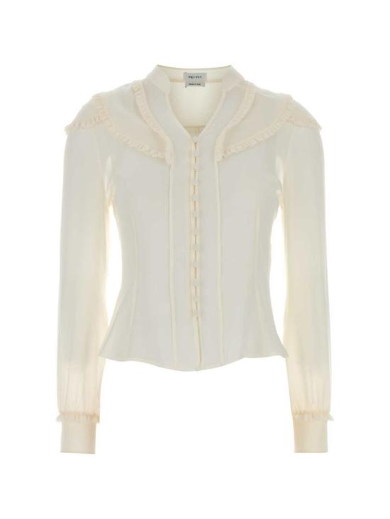 26FW 알렉산더 맥퀸 셔츠 865417QBADS 9015 IVORY