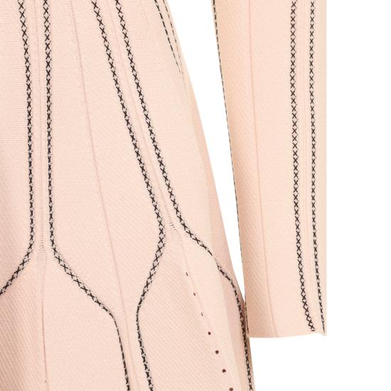 26FW 엘리자베타프랜치 미디 원피스 AM39Q67E2 EM3 NUDE NEUTRALS - ELISABETTA FRANCHI