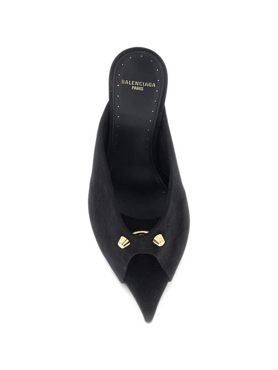 26FW 발렌시아가 미드나잇 시티 95 뮬 A006G7WBFE1 1080 BLACK - BALENCIAGA