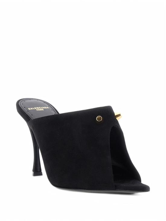 26FW 발렌시아가 미드나잇 시티 95 뮬 A006G7WBFE1 1080 BLACK - BALENCIAGA