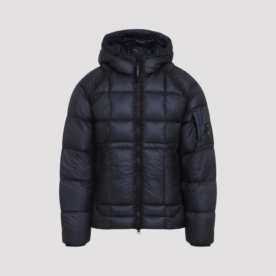 26FW 씨피 컴퍼니 DD 쉘 후디드 다운 푸퍼 자켓 RFCMOW702A110416A888 BLU - C.P. COMPANY