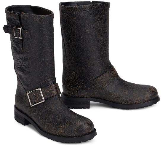 26FW 지미추 부츠 BIKERMIDCTHBLACKTOFFEE - JIMMY CHOO
