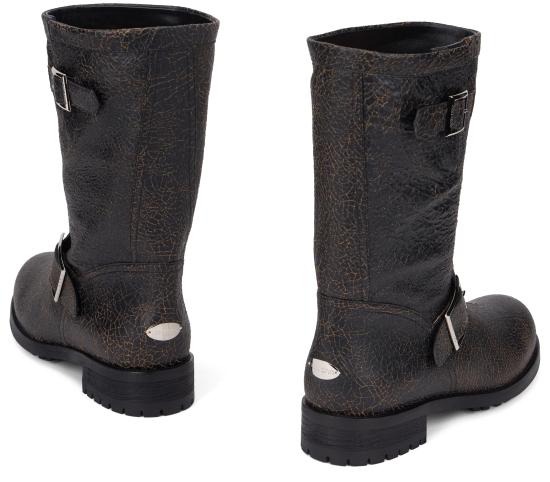 26FW 지미추 부츠 BIKERMIDCTHBLACKTOFFEE - JIMMY CHOO