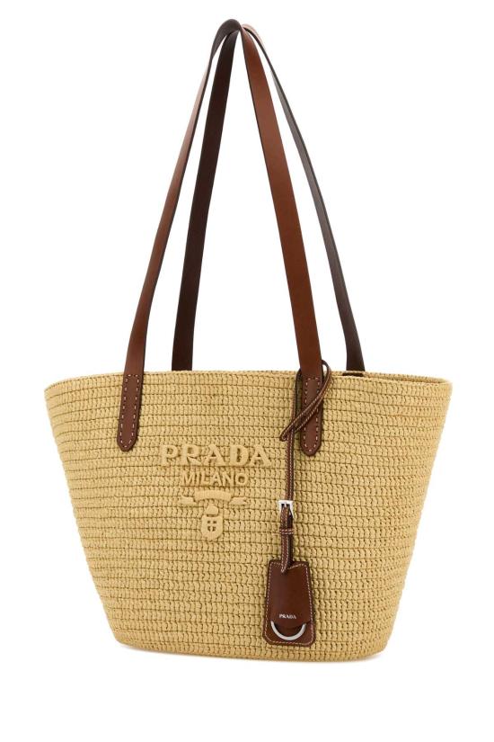 26FW 프라다 토트백 1BG653VOUO2M2Q F062F BEIGE O TAN - PRADA