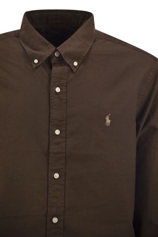26FW 폴로 랄프로렌 긴팔 셔츠 710805564 519 BROWN - POLO RALPH LAUREN