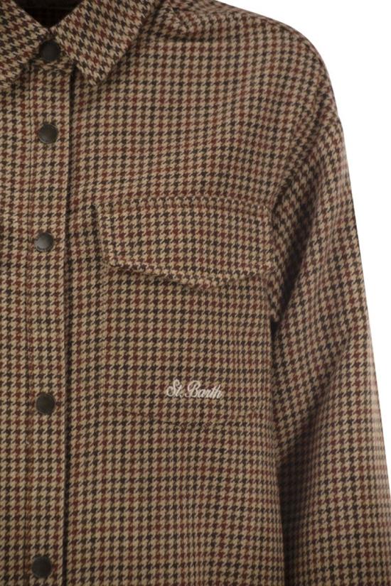26FW 세인트바쓰 셔츠 GMY0001 00210M BROWN - MC2 SAINT BARTH