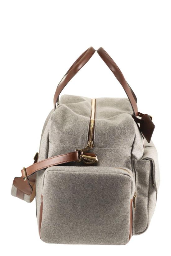 26FW 브루넬로 쿠치넬리 토트백 MBPABU323 CZV25 GREY - BRUNELLO CUCINELLI