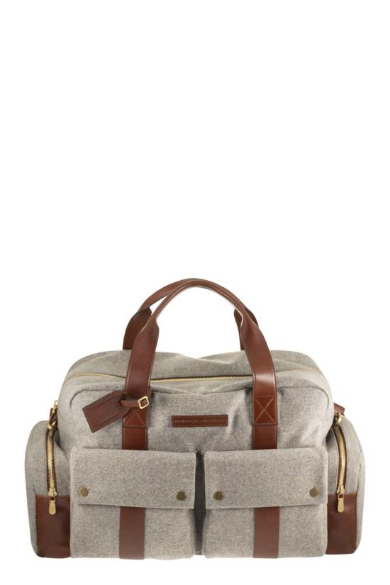 26FW 브루넬로 쿠치넬리 토트백 MBPABU323 CZV25 GREY
