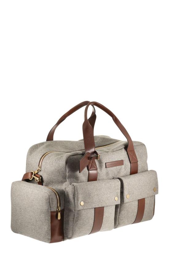 26FW 브루넬로 쿠치넬리 토트백 MBPABU323 CZV25 GREY - BRUNELLO CUCINELLI