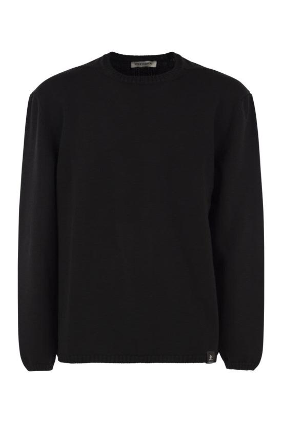 26FW 프리미아타 스웨터 PMG45 WOOL BLACK WOOLBLACK