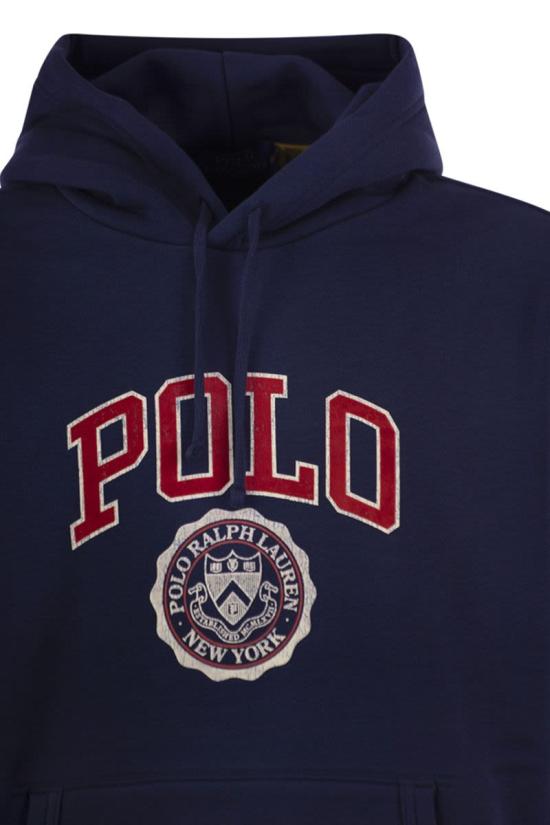 26FW 폴로 랄프로렌 후드 티셔츠 710B26149 006 NAVY - POLO RALPH LAUREN
