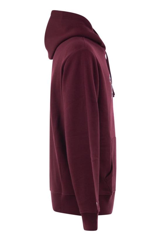 26FW 폴로 랄프로렌 후드 티셔츠 710B26149 005 BORDEAUX - POLO RALPH LAUREN