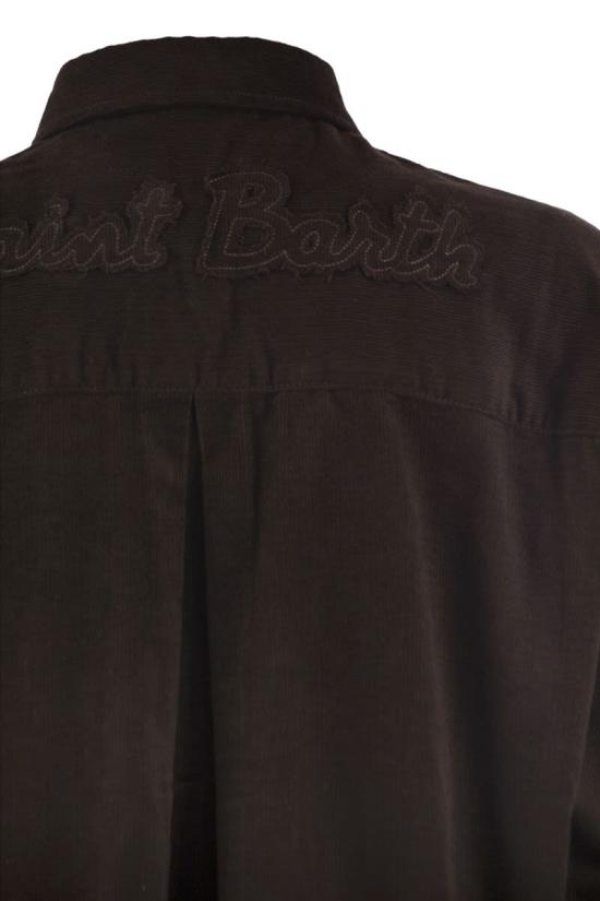 26FW 세인트바쓰 셔츠 GIG0002 01000M DARK BROWN - MC2 SAINT BARTH