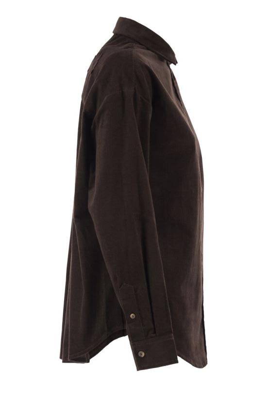 26FW 세인트바쓰 셔츠 GIG0002 01000M DARK BROWN - MC2 SAINT BARTH