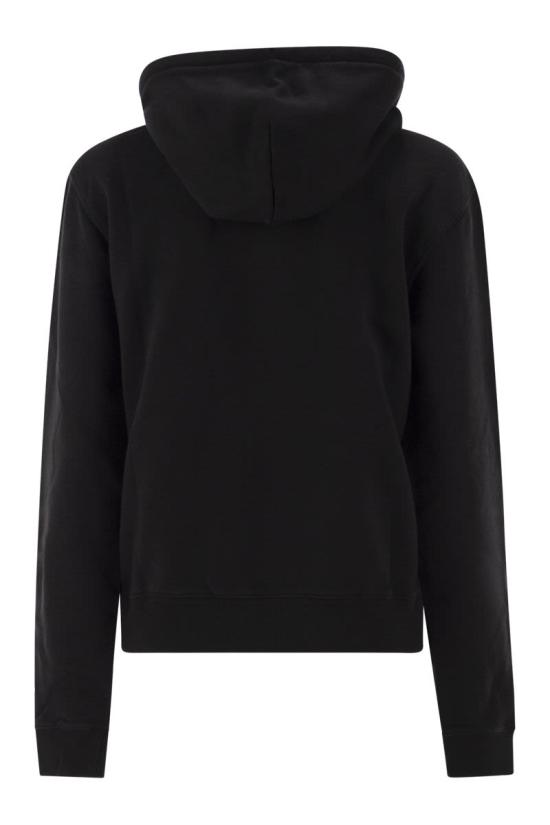 26FW 세인트바쓰 후드 티셔츠 VRG0001 03831M BLACK - MC2 SAINT BARTH