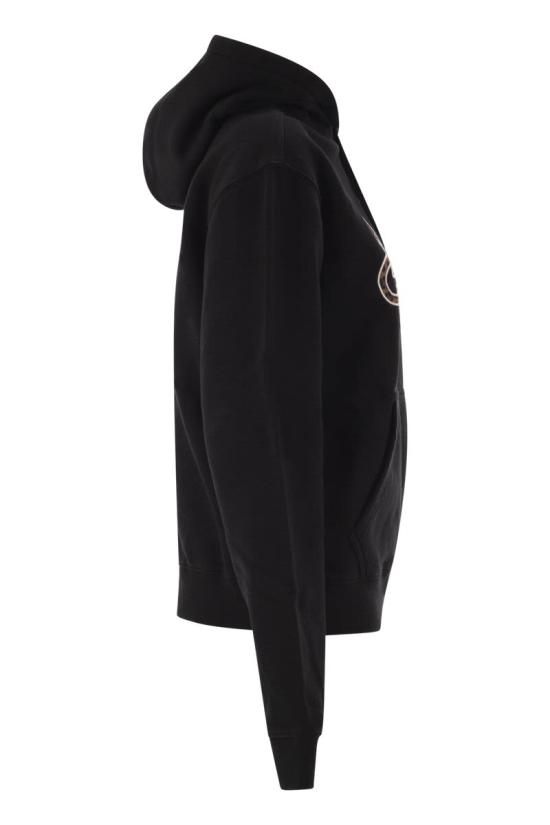 26FW 세인트바쓰 후드 티셔츠 VRG0001 03831M BLACK - MC2 SAINT BARTH