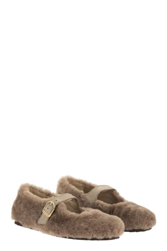 26FW 버켄스탁 플랫 슈즈 1032639 GRAY TAUPE GRAYTAUPE BROWN - BIRKENSTOCK