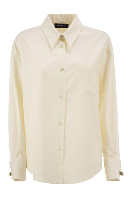 26FW 파비아나 필리피 셔츠 CAD226F693D186 25 CREAM