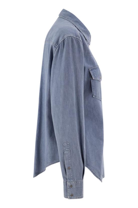 26FW 돈답 셔츠 DC564DF0272DXL2DD 800 LIGHT DENIM - DONDUP