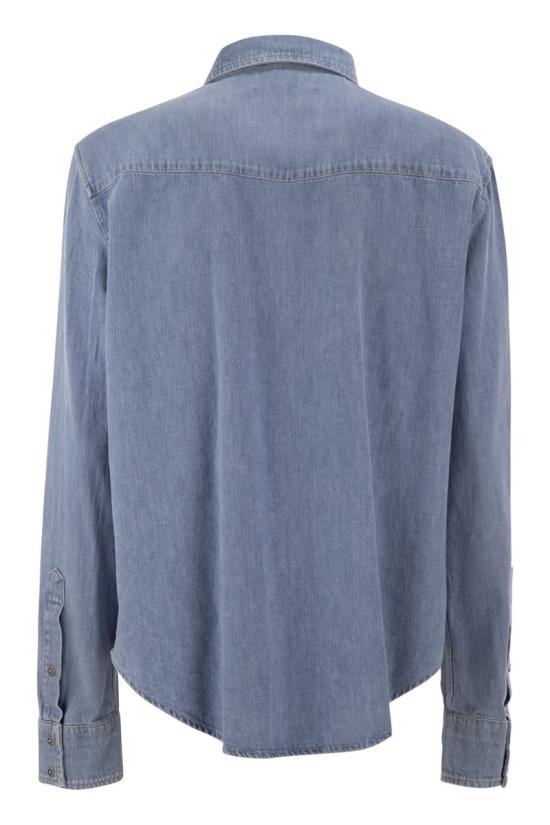 26FW 돈답 셔츠 DC564DF0272DXL2DD 800 LIGHT DENIM - DONDUP