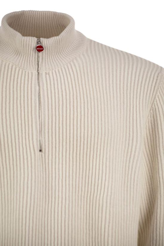 26FW 키톤 집업 니트 UMK1085A0314001 CREAM - KITON