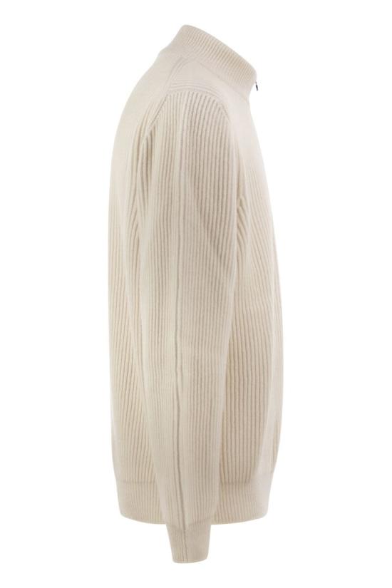 26FW 키톤 집업 니트 UMK1085A0314001 CREAM - KITON