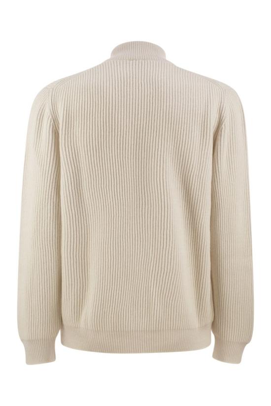 26FW 키톤 집업 니트 UMK1085A0314001 CREAM - KITON