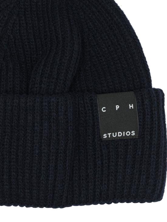 26FW 코펜하겐 모자 F6CPHBEANIE3NAVYBLUE - COPENHAGEN