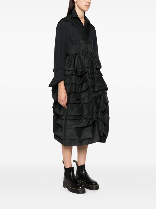26FW 꼼데가르송 미디 원피스 RRA0051 BLACK - COMME DES GARCONS