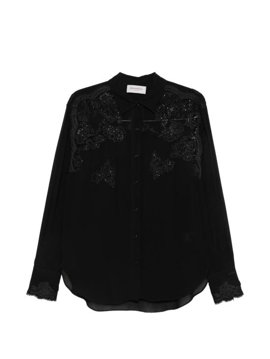 26FW 에르마노 셔츠 D49EK009E61 MF099NERO