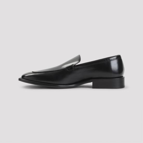 26FW 아크네 스튜디오 브러쉬드 레더 로퍼 CD0027900 BLACK - ACNE STUDIOS